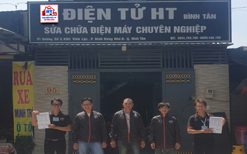 Chi nhánh tại phường Bình Hưng Hòa B quận Bình Tân