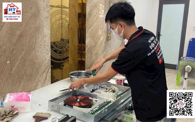 Quy trình sửa bếp từ tại phường Bình Hưng Hòa B quận Bình Tân của Hệ Thống Điện Tử HT