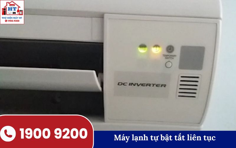 Sửa máy lạnh tự bật tắt liên tục tại nhà Đồng Tháp 