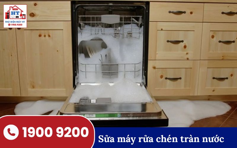 Sửa máy rửa chén bị rò rỉ, chảy nước tại nhà Đồng Tháp.