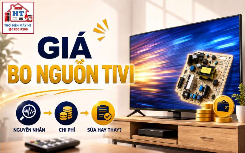 Giá Bo Nguồn Tivi: Sửa Bo, Thay Bo Bao Nhiêu Tiền?