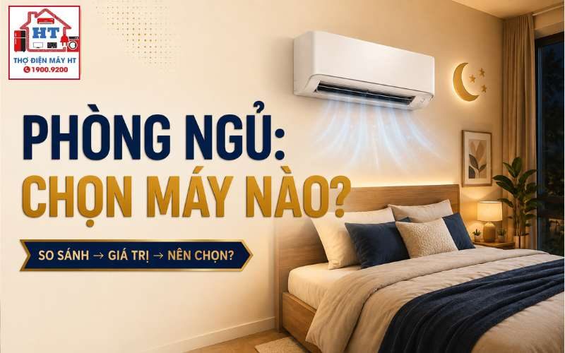 Chọn máy lạnh cho phòng ngủ: Ưu tiên gì?