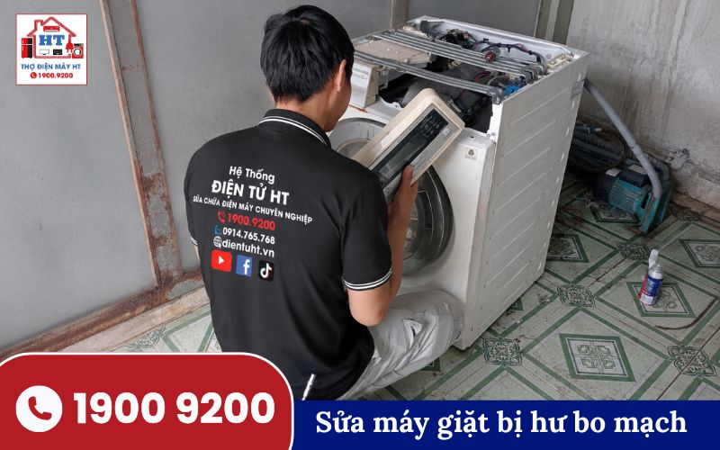 Kiểm tra hệ thống liên quan đến mực nước trên máy giặt