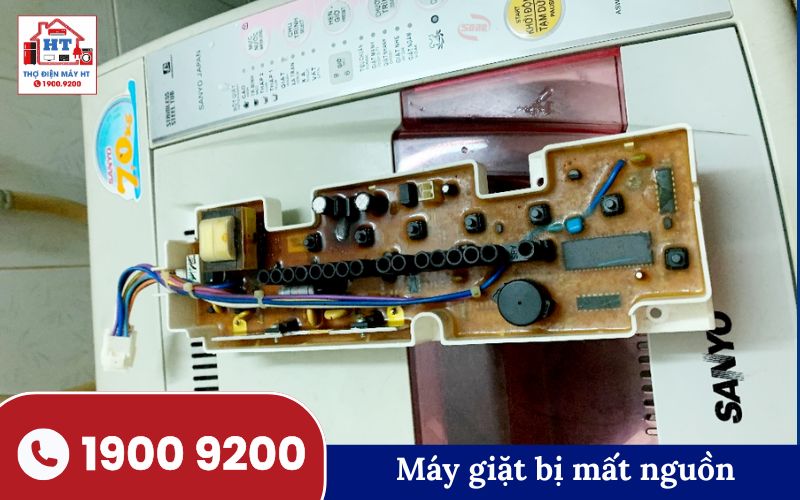 Máy giặt không sáng màn hình cần phân biệt mất nguồn với lỗi điều khiển
