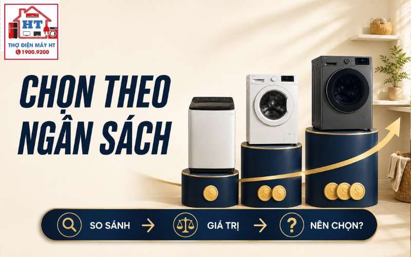 Mua máy giặt tầm giá nào? Chia ngân sách để không phí tiền