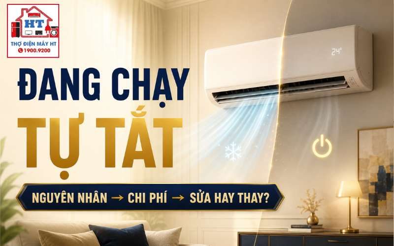 Máy lạnh đang chạy tự tắt: Do đâu và khi nào cần kiểm tra