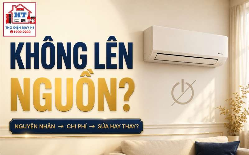 Máy lạnh không lên nguồn do đâu? Các khả năng và mức độ rủi ro