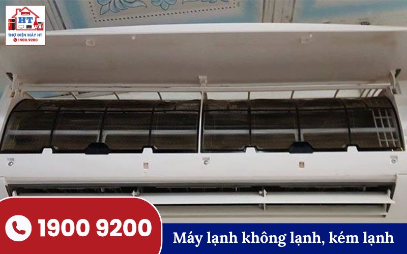 Máy lạnh chạy nhưng không lạnh Máy lạnh hoạt động nhưng không tạo đủ hơi lạnh trong phòng