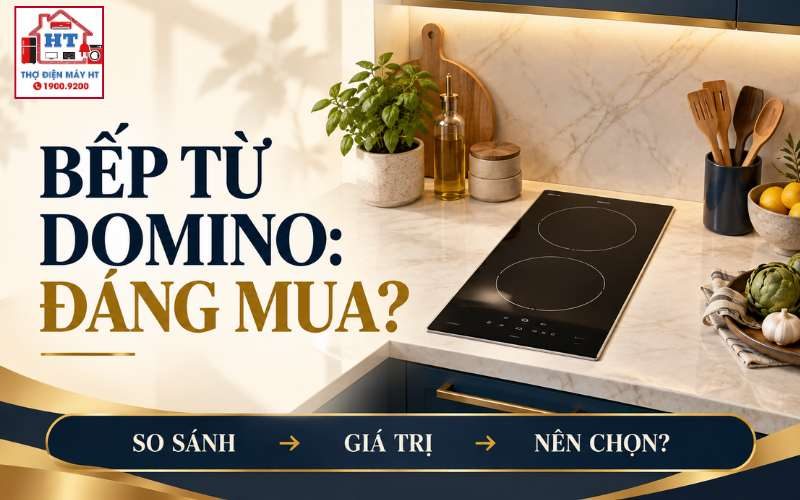 Bếp từ Domino có đáng mua? Nhỏ gọn nhưng không hợp mọi bếp