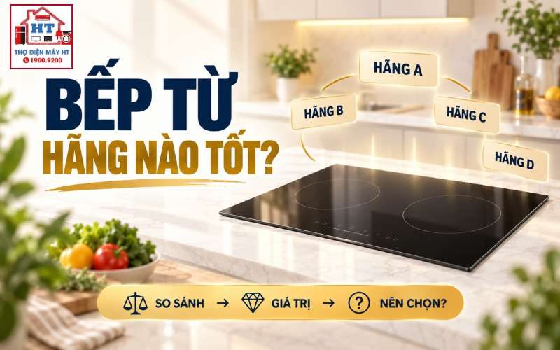 Bếp từ hãng nào tốt? Chọn theo giá trị sử dụng, không theo tên