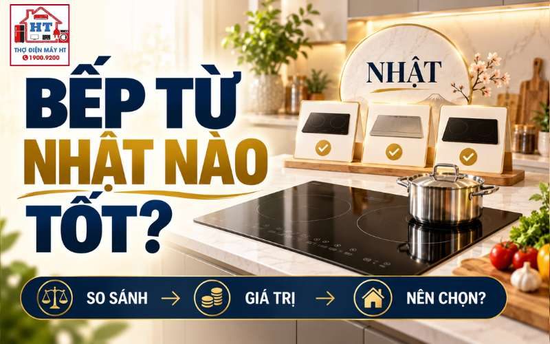 Bếp từ Nhật loại nào tốt? Chọn theo nhu cầu và nguồn gốc sản phẩm