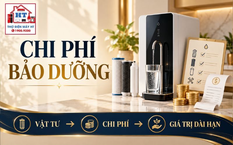 Chi Phí Bảo Dưỡng Máy Lọc Nước: Những Khoản Nào Thực Sự Phát Sinh?