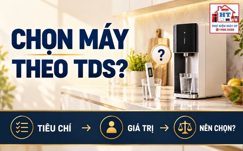 Có Nên Chọn Máy Lọc Nước Theo TDS? TDS Không Phải Câu Trả Lời Duy Nhất