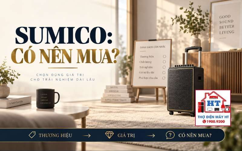 Loa Sumico: Chọn dòng nào, ưu nhược và giá trị sử dụng