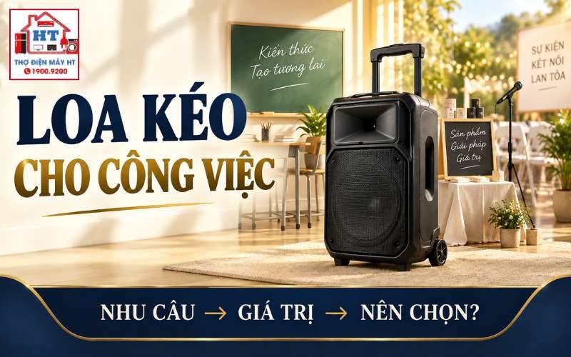 Loa kéo cho lớp học, bán hàng và sự kiện nhỏ: Chọn sao?