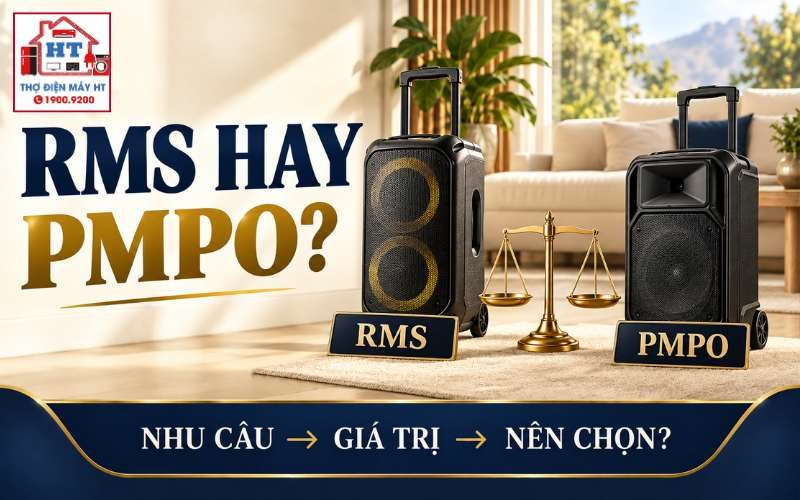 Công suất loa kéo: RMS, PMPO và bao nhiêu W là đủ?