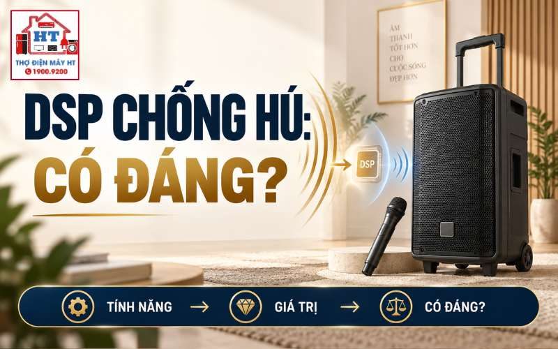 DSP/FBC chống hú trên loa kéo có đáng tiền không?