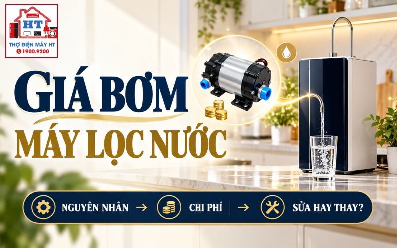 Giá Bơm Máy Lọc Nước: Khi Nào Thay Bơm Có Đáng?