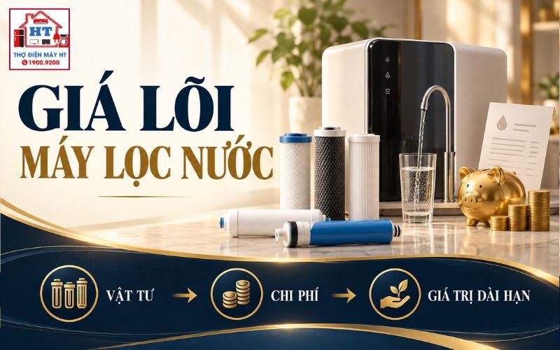 Giá Lõi Máy Lọc Nước: Chi Phí Nào Lặp Lại Sau Khi Mua?