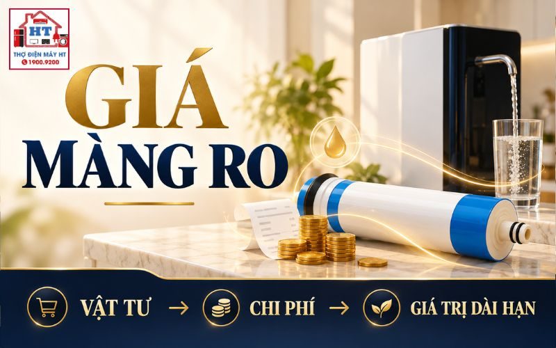 Giá Màng RO Bao Nhiêu? So Theo Công Suất, Hãng & Tuổi Thọ
