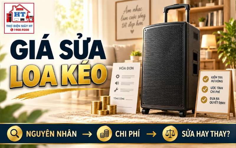 Giá sửa loa kéo phụ thuộc gì? Cách đánh giá báo giá có hợp lý