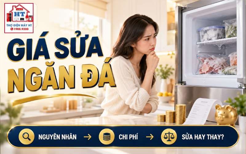 Sửa Ngăn Đá Không Đông Giá Bao Nhiêu? Quạt, Xả Đá Hay Block?