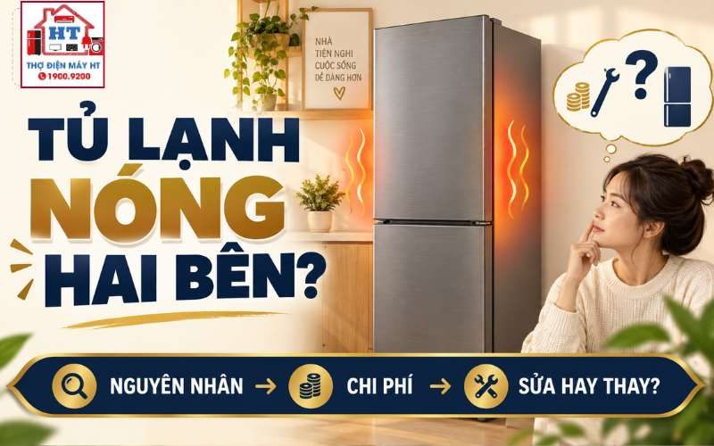 Hai Bên Tủ Lạnh Nóng Có Bình Thường Không?