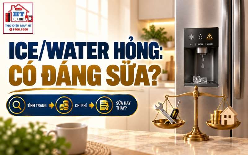 Ice/Water Hỏng Nặng: Sửa Hệ Thống Hay Chấp Nhận Bỏ Tính Năng?