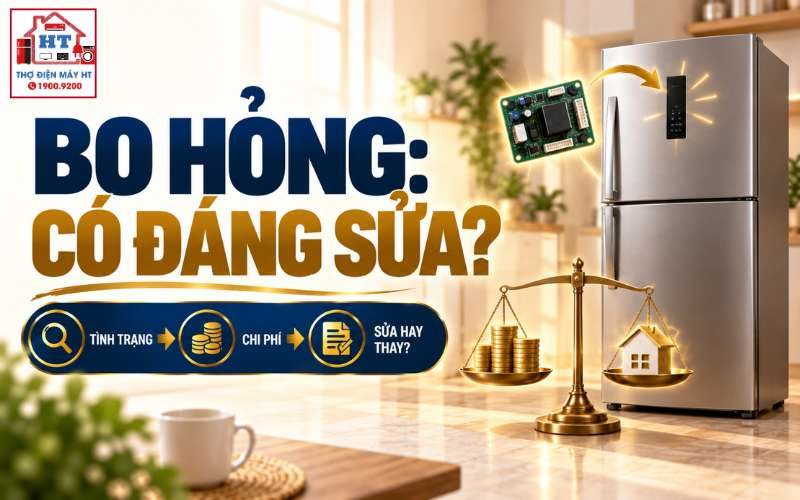 Hỏng Bo Tủ Lạnh Có Đáng Sửa Không? Khi Nào Nên Dừng?