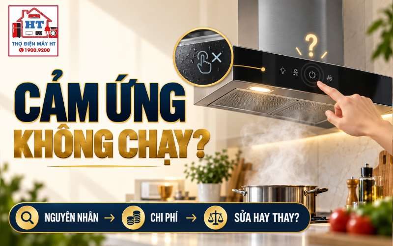 Máy Hút Mùi Cảm Ứng Không Hoạt Động: Có Thể Do Đâu?