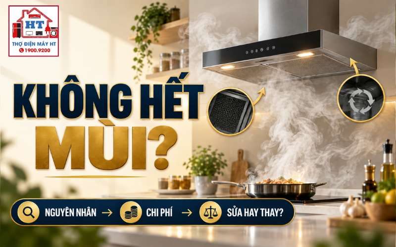Máy Hút Mùi Không Hết Mùi Do Đâu? Đừng Chỉ Nhìn Công Suất Hút