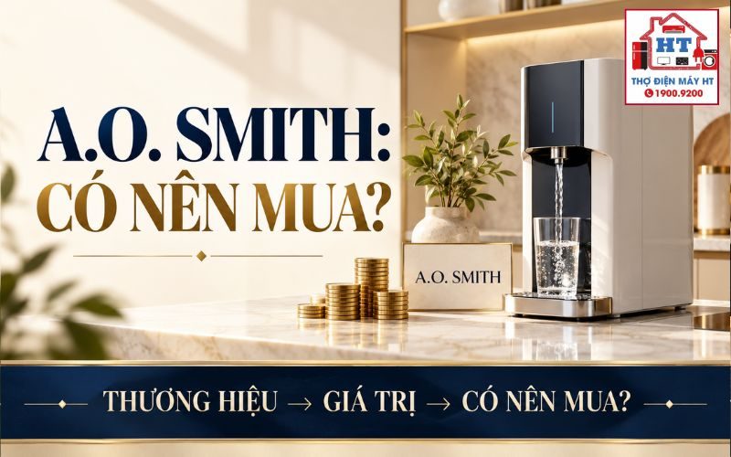 Máy Lọc Nước A.O. Smith: Có Phù Hợp Không? Xem Chi Phí & Repairability