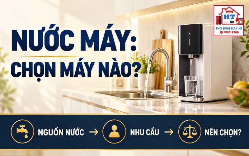Máy Lọc Nước Cho Nước Máy: Chọn Công Nghệ Theo Đầu Vào & Chi Phí