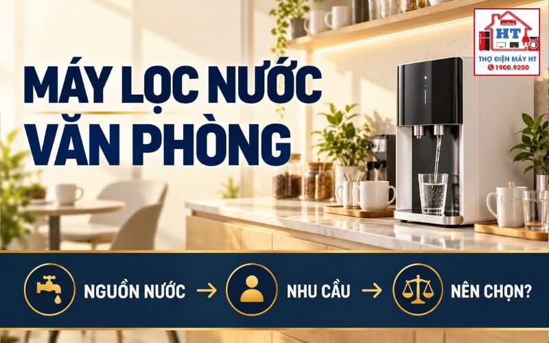 Máy Lọc Nước Cho Văn Phòng: Chọn Công Suất & TCO Theo Số Người