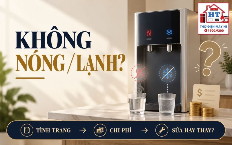 Máy Lọc Nước Không Nóng/Lạnh: Nguyên Nhân & Chi Phí Có Đáng Sửa?