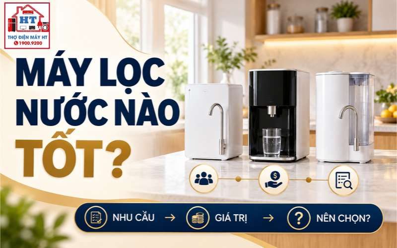 Máy Lọc Nước Nào Tốt? Chọn Theo Nguồn Nước, Chi Phí & Độ Bền