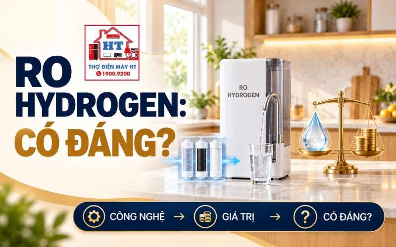 RO Hydrogen Có Đáng Tiền? Xem Evidence, Chi Phí & Lõi Thay