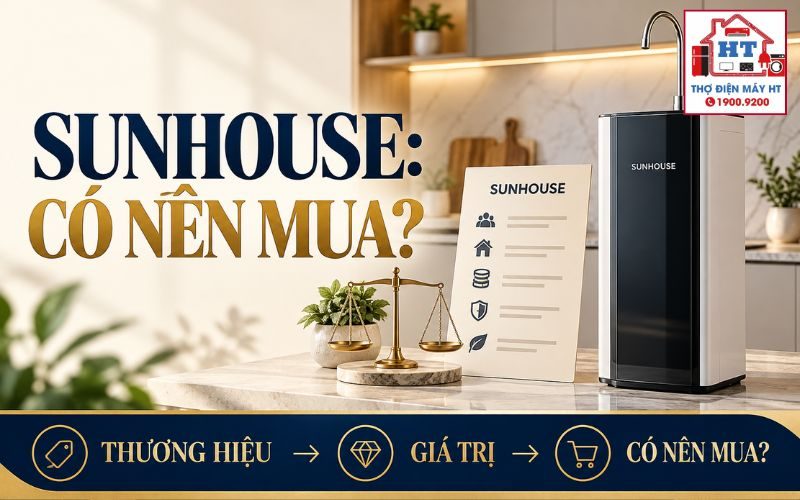 Máy Lọc Nước Sunhouse: Có Phù Hợp Không? Xem Chi Phí & Repairability
