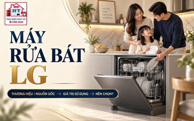 Máy Rửa Chén LG: QuadWash, Hơi Nước Và Kết Nối Thông Minh