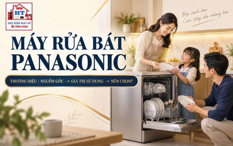 Máy Rửa Chén Panasonic: Chọn Máy Mới Hay Dòng Nội Địa Nhật?