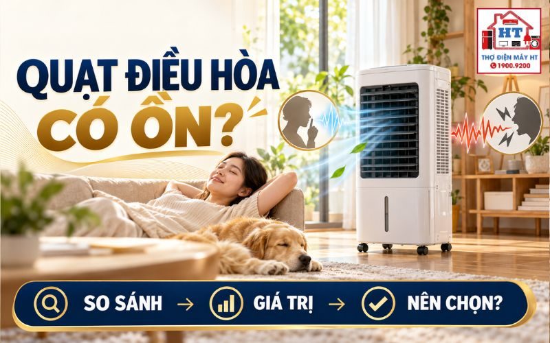 Quạt Điều Hòa Có Ồn Không? Cân Độ Êm Trước Khi Mua