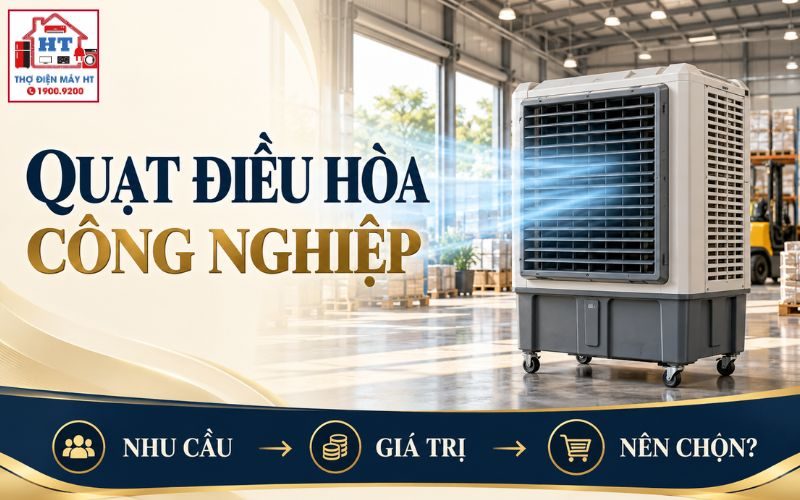 Quạt Điều Hòa Công Nghiệp Có Đáng Mua? Cân Chi Phí Sở Hữu
