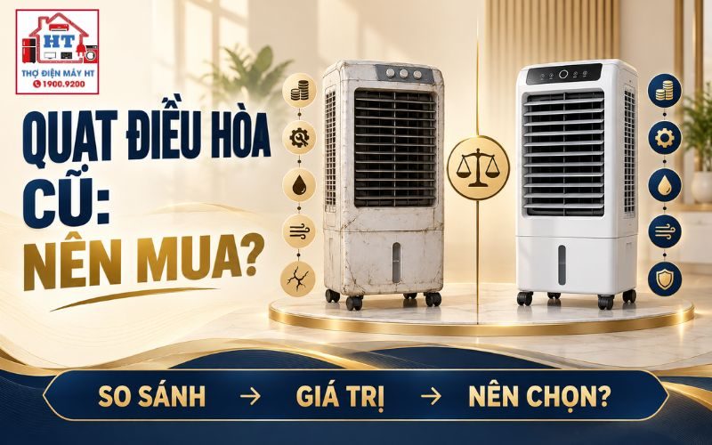 Có Nên Mua Quạt Điều Hòa Cũ? Cân Giá Rẻ Với Rủi Ro Sửa