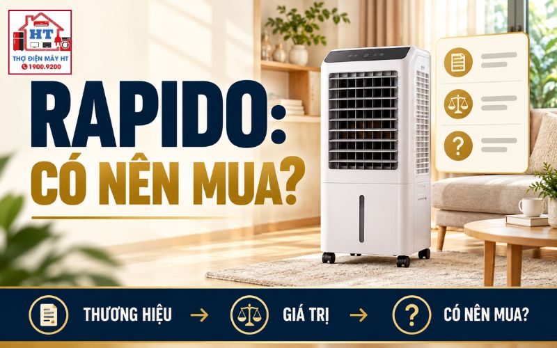 Quạt Điều Hòa Rapido Có Đáng Mua? Xem Dòng Máy Và Chi Phí Sở Hữu