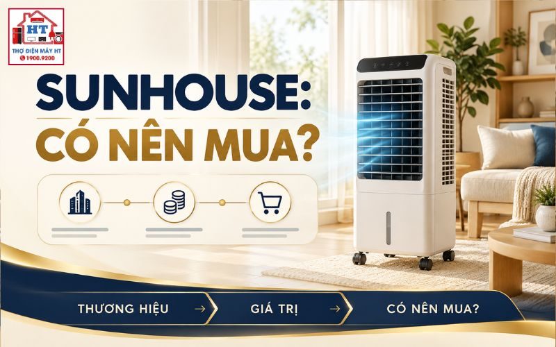 Quạt Điều Hòa Sunhouse Có Đáng Mua? Chọn Dòng Theo Nhu Cầu