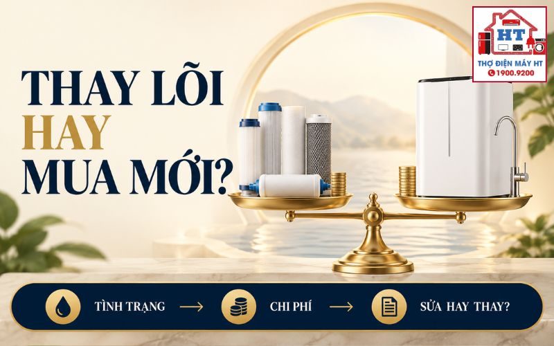 Thay Nhiều Lõi Hay Mua Máy Lọc Nước Mới? Tính Cả Chi Phí Sắp Tới