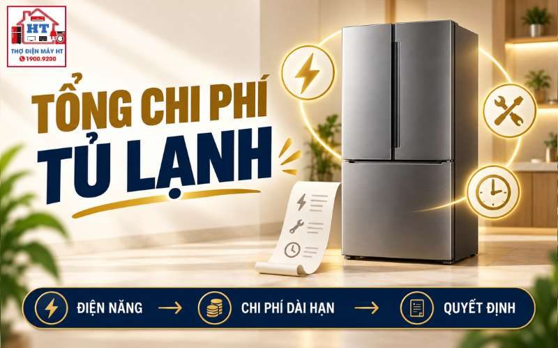 Tổng Chi Phí Sở Hữu Tủ Lạnh: Tính TCO Trước Khi Mua Hoặc Thay