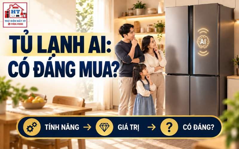 Tủ Lạnh AI, Smart Có Đáng Mua? Tính Năng Nào Tạo Giá Trị Thật