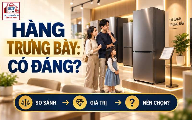 Tủ Lạnh Hàng Trưng Bày Có Đáng Mua? Đánh Giá Mức Giảm Và Rủi Ro