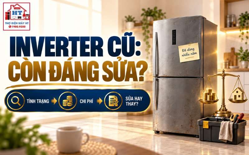Tủ Lạnh Inverter Cũ Còn Đáng Sửa Không?
